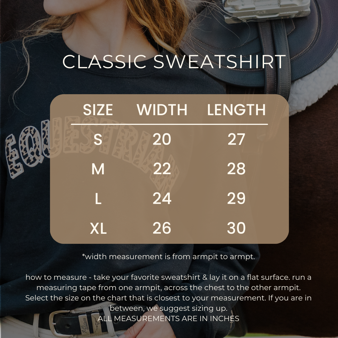 Lucky Crewneck Sweatshirt | Emerald - Gray & Bay Horse Co.