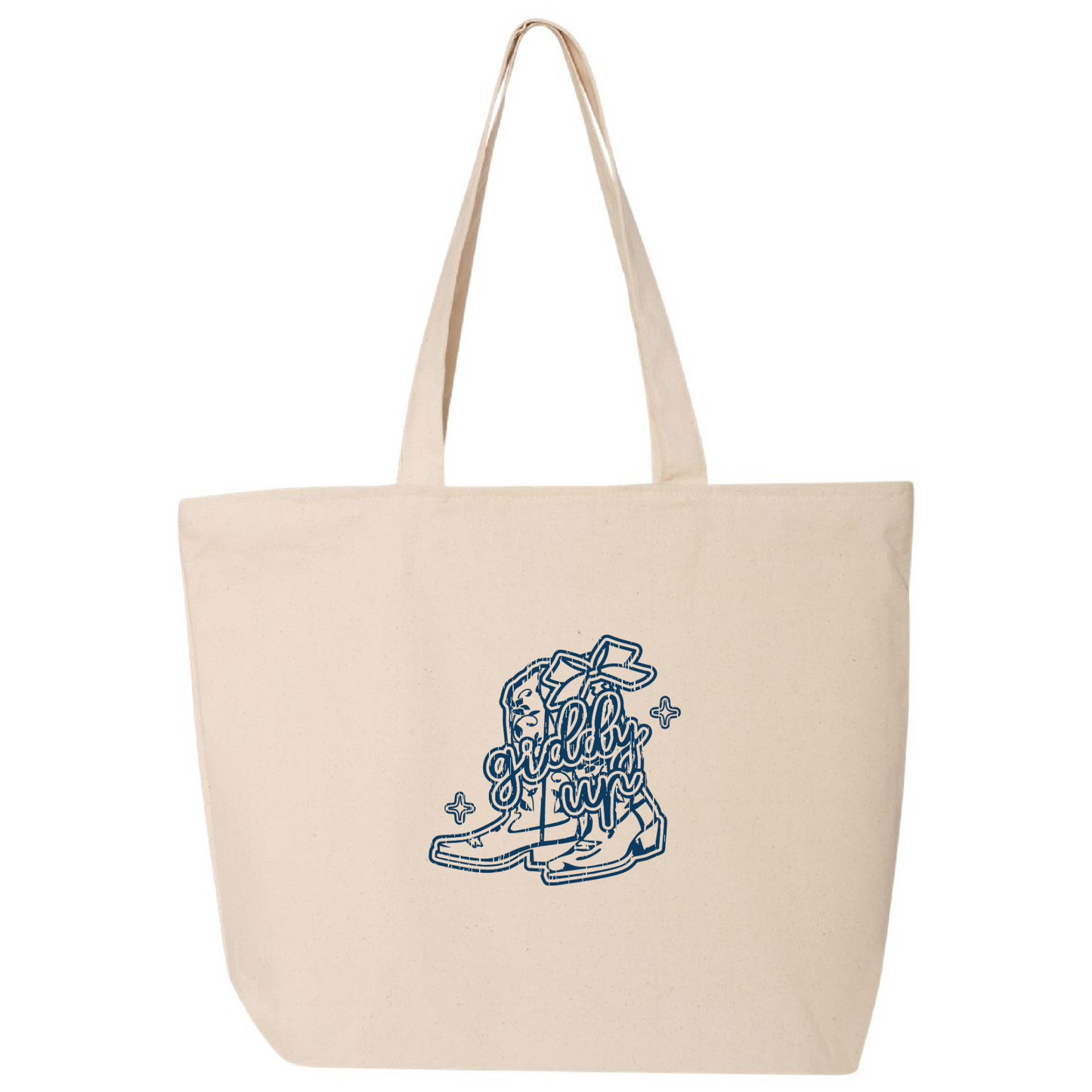 Giddy Up Tote Bag | Natural