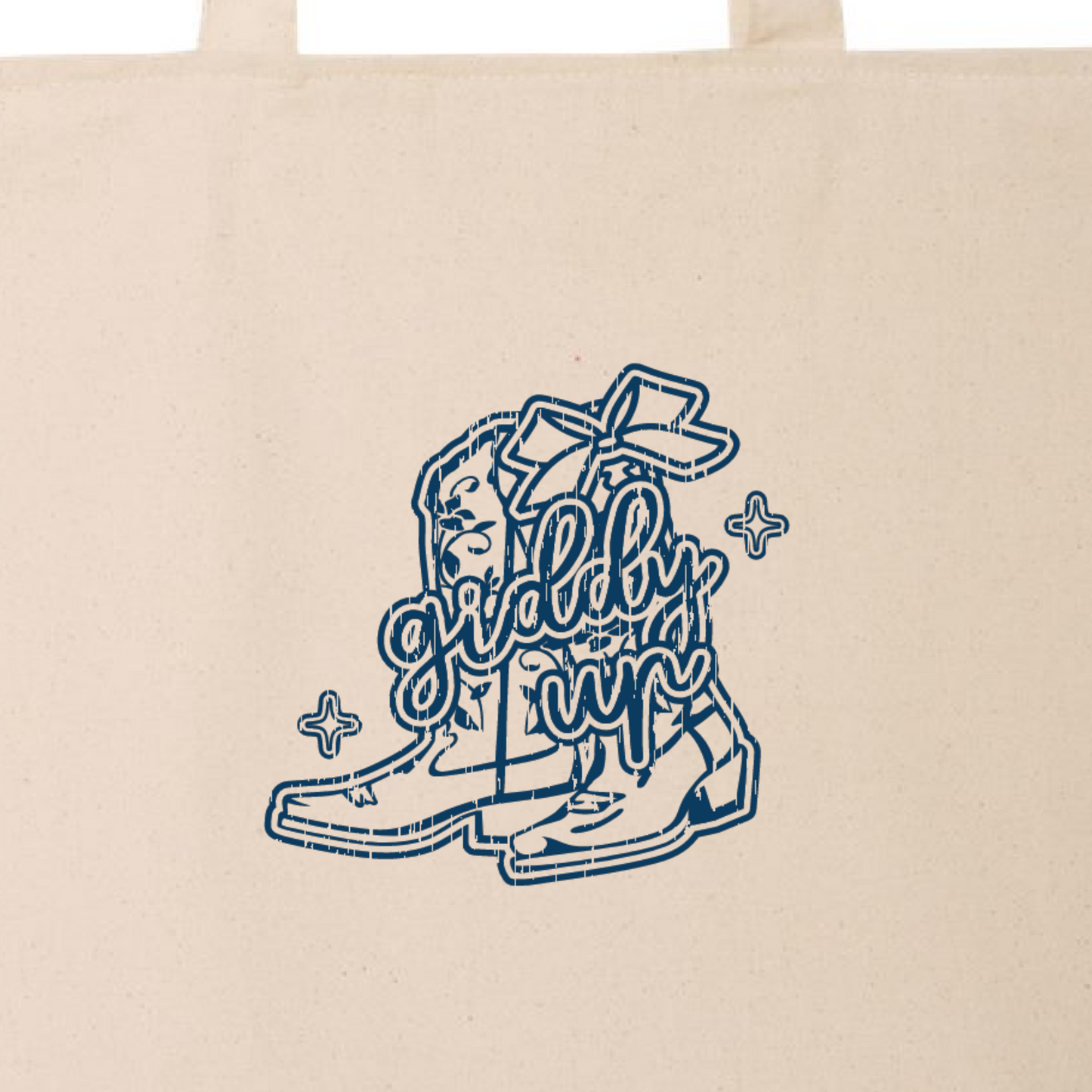 Giddy Up Tote Bag | Natural