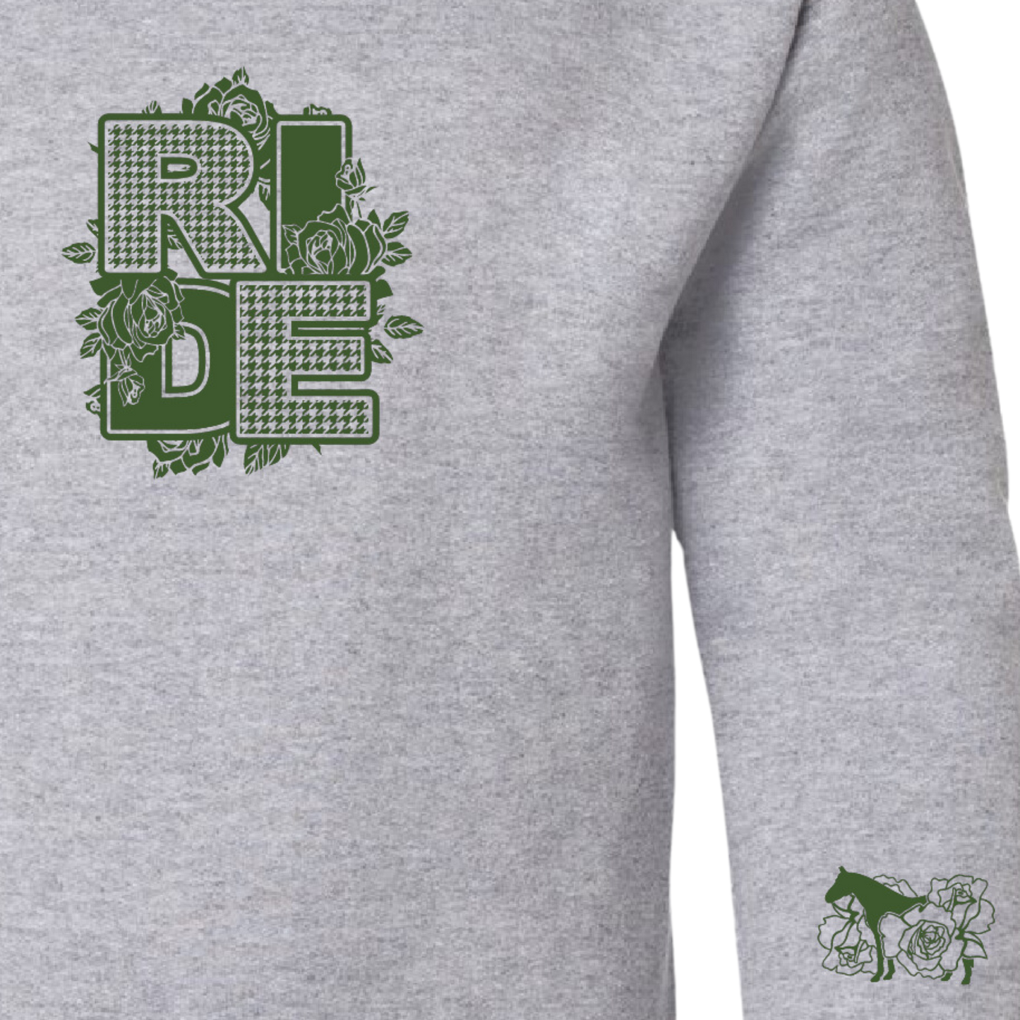 Kids RIDE Crewneck | Dappled