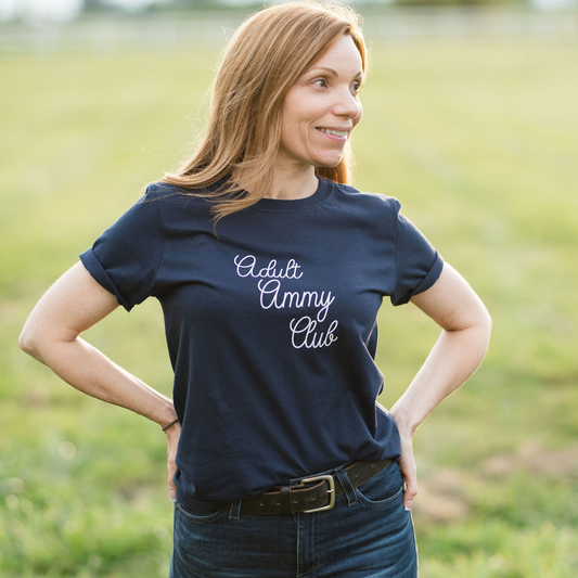 Adult Ammy Club T-Shirt | Navy