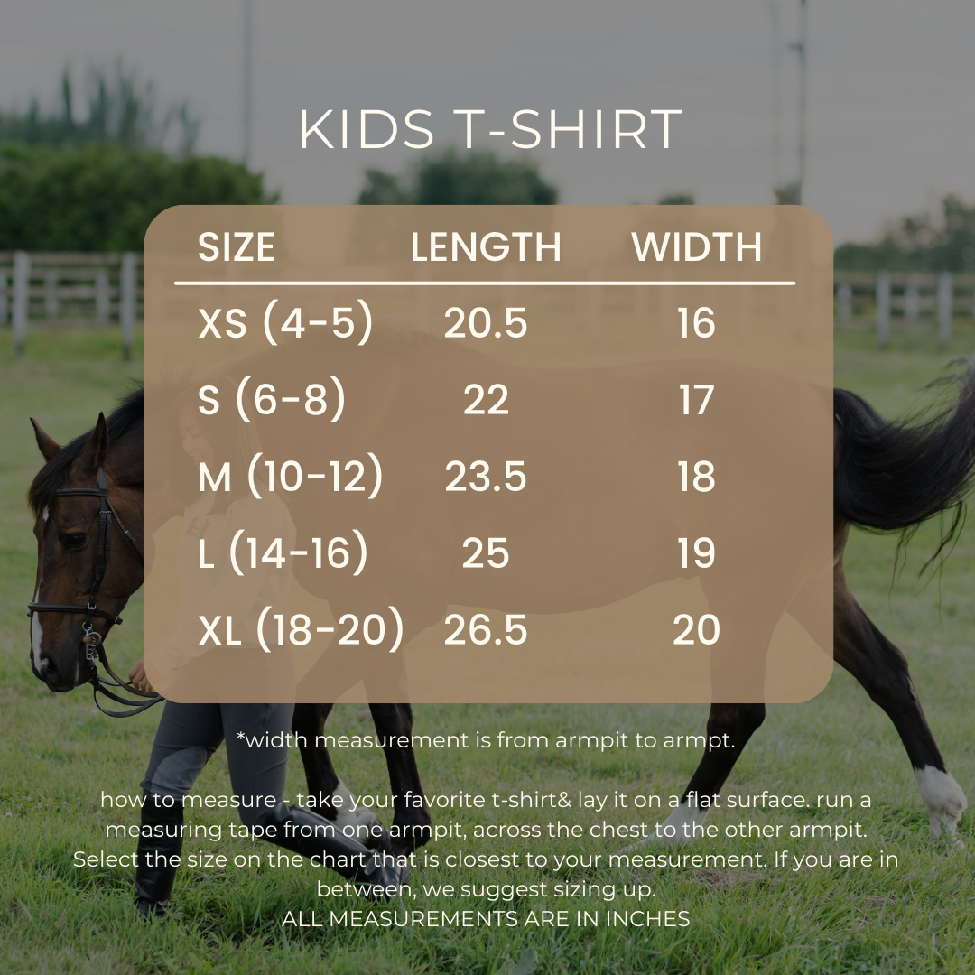 KIDS Lucky Horse Shoe T-Shirt