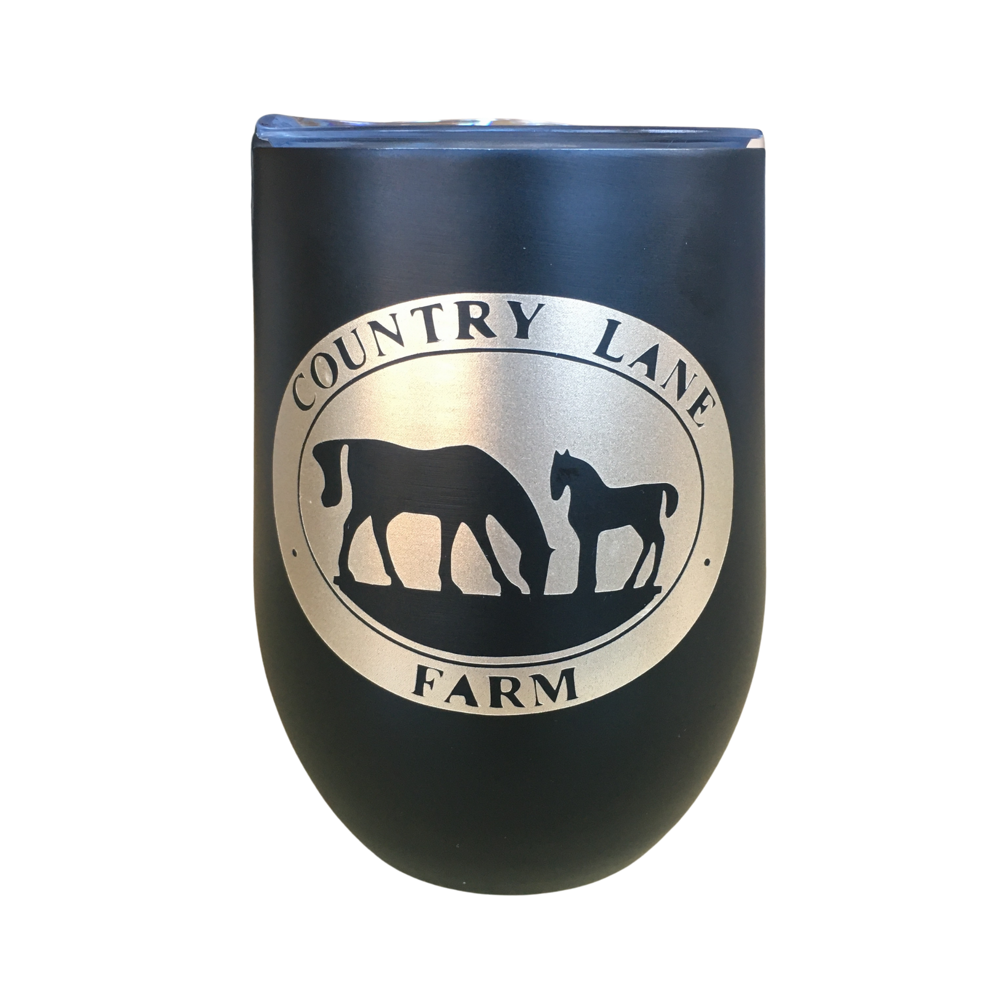 Country Lane Farm - Wine Tumbler - Gray & Bay Horse Co.
