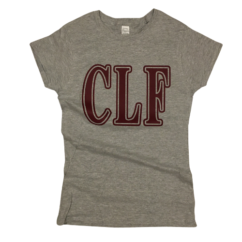 CLF Cotton T-Shirt w/ Back Print - Sport Gray - Gray & Bay Horse Co.