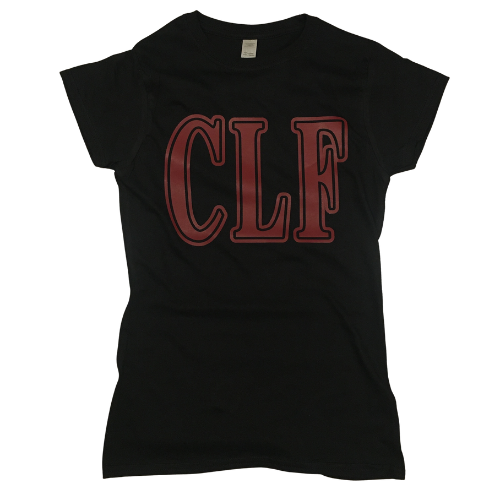 CLF Cotton T-Shirt w/ Back Print - Black - Gray & Bay Horse Co.